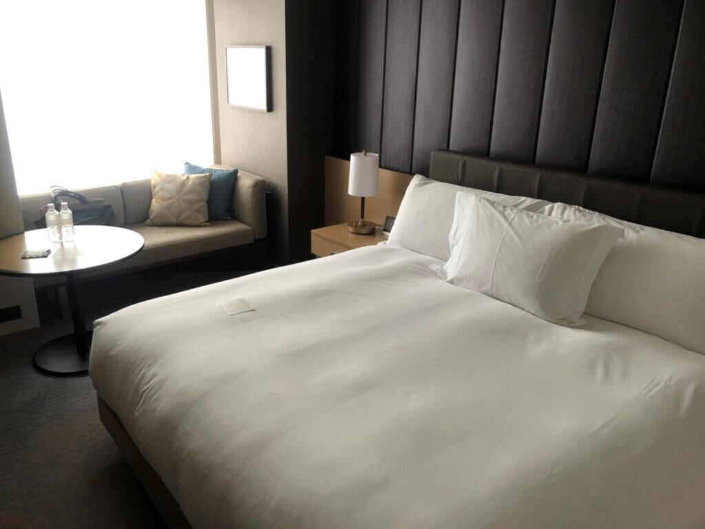 ストリングスホテル東京ベッド
