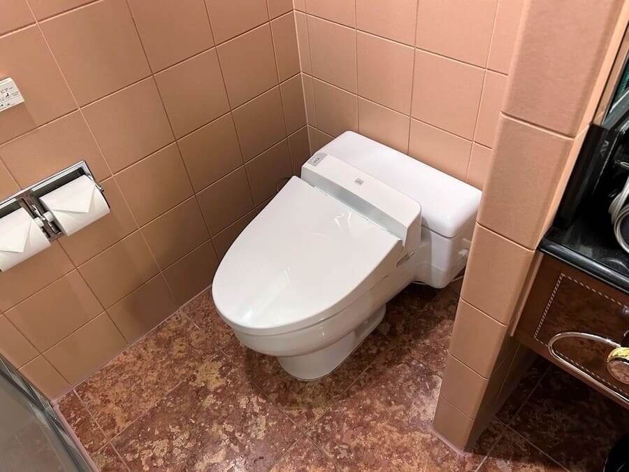 ウェスティンホテル東京部屋のトイレ