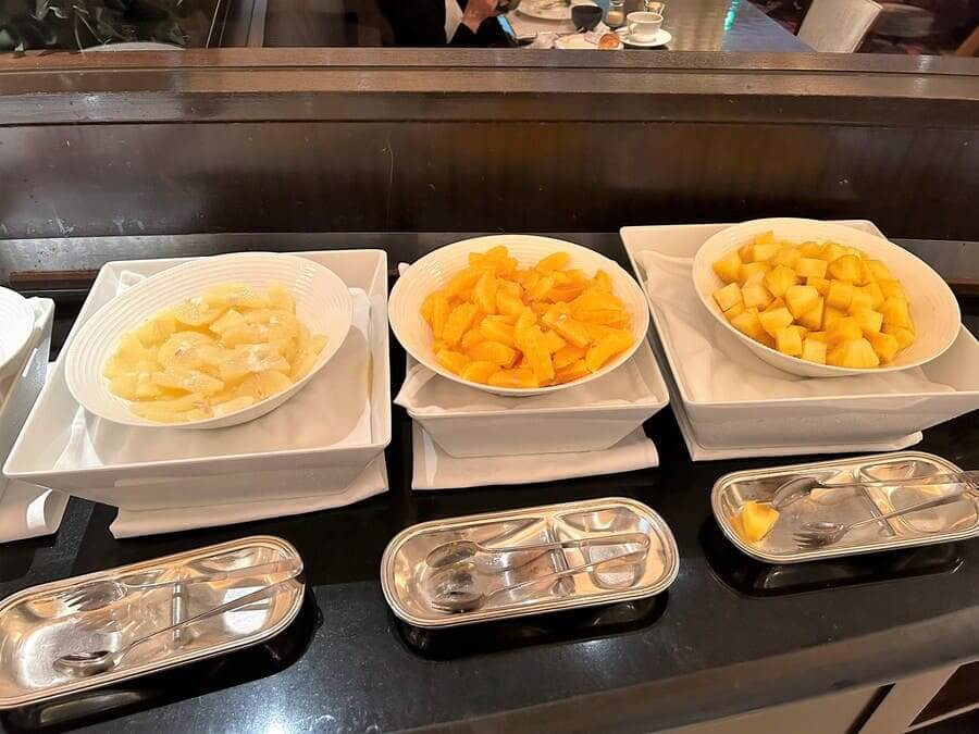 ウェスティンホテル東京の朝食のフルーツ2