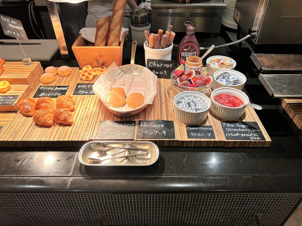 ウェスティンホテル東京の朝食のパン類2